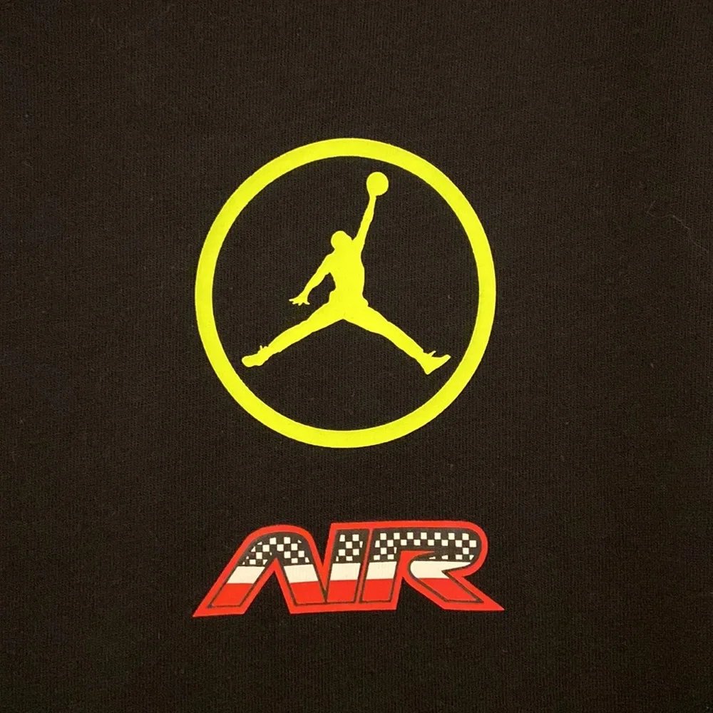 Jordan Air Man Shirt size M long 28” bust 40/42” excellent condition